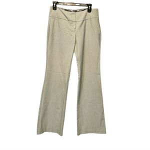 Metaphor Modern Fit Bootcut Tan Trousers 73% Polyester 23% Rayon 4% Spandex Sz 2